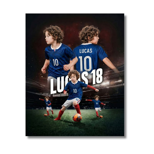 Votre enfant en joueur de football